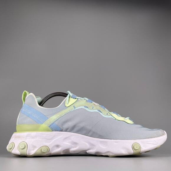 Women\'s 12 Men\'s 10.5 Nike React Element 55 Frosted Spruce Running Sneakers Shoe main image 6